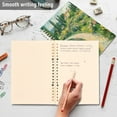 thumbnail image 4 of FORMRS 1-Subject Spiral Notebook 8" x 5" College Ruled 60 Refillable Sheet A5 Hard Cover, Art Garden Scene, 4 of 7