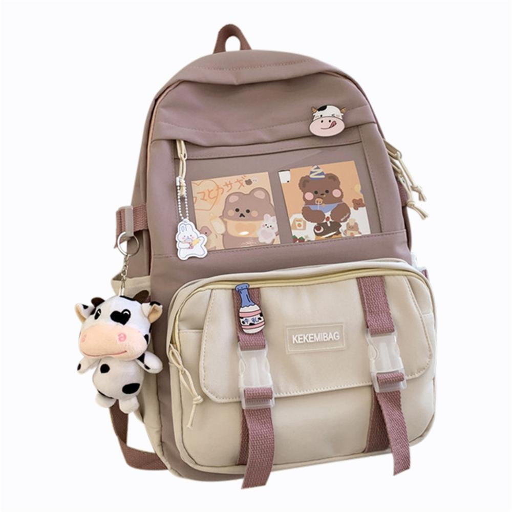 Kawaii Backpack for Teen Girls Pastel School Bag Brunei Ubuy