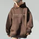 thumbnail image 5 of Sudadera con capucha y estampado de letras para mujer, primavera y otoño de 2024, sudaderas con capucha de manga larga para mujer, blusas de moda, jerséis holgados informales para mujer, 5 of 5
