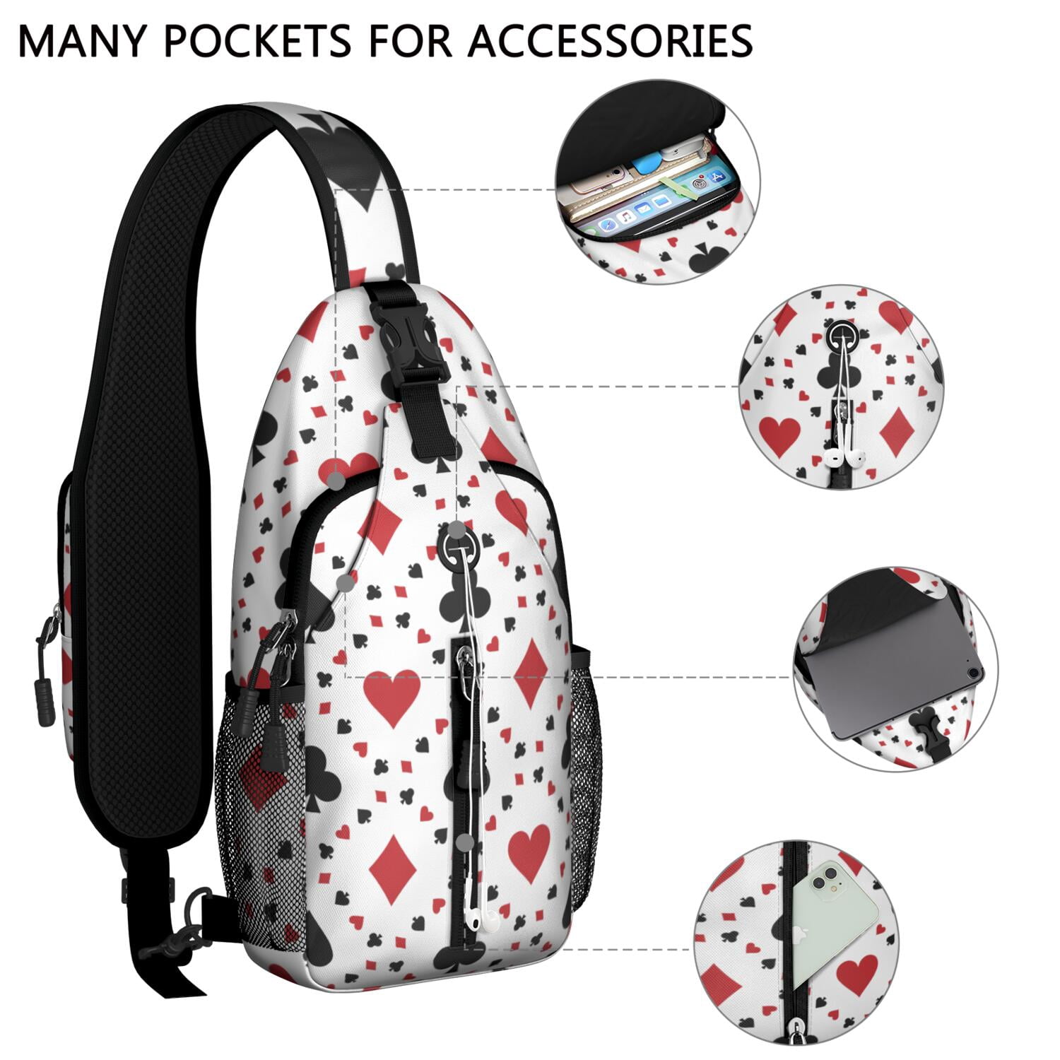 Athlete’s Team Sling Backpack for Softball and Football Lovers – Durable Crossbody Bag Featuring Breathable Padding, Anti-Theft Pocket, Mesh Side Pockets, Adjustable Strap, Ideal for Trai