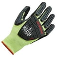 thumbnail image 2 of Ergodyne ProFlexÂ® 7141 Hi-Vis Nitrile-Coated DIR Level 4 Cut-Resistant Gloves, Lime, XL, 2 of 3