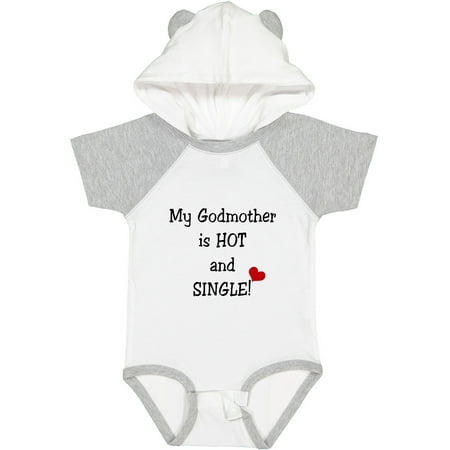 

Inktastic Single Godmother Gift Baby Boy or Baby Girl Bodysuit