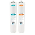 thumbnail image 1 of Aquasure ??Premier Series Stage 1 Sediment & Stage 2 Carbon Block Replacement Water Filter Cartridge Bundle AF-PRE12, for AS-PR75/100 4-Stage Reverse Osmosis RO Under Sink Water Filtration System, 1 of 4