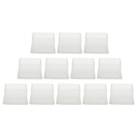 16pcs Silicone Chair Leg Caps Feet Pads Furniture Table Covers