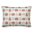thumbnail image 2 of Creative Products Patch Pumpkins 20 x 14 Spun Poly Pillow, 2 of 3