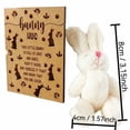 thumbnail image 3 of Easter Decor Cute Bunny Accessory Easter Family Holiday Decoration Tabletop Party Favor Ornament Home&nbsp;Decor&nbsp;Collection, 3 of 5