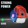 thumbnail image 2 of Gas Weed Eater 52cc 2-Stroke 2 in 1 Multi-Functional Petrol Hedge Trimmer, Weed Wacker Chainsaw Brush Cutter Complete Accessories，Gas Powe Weed Eater for Grass and Bush, 2 of 8
