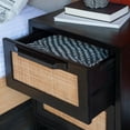 thumbnail image 6 of Powell Blair Rattan 2-Drawer Cabinet, Black, 6 of 16