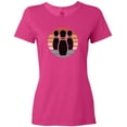 thumbnail image 3 of Inktastic Bowling Sunset for Bowler Silhouette Bowling Pins Women's T-Shirt, 3 of 5