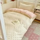 thumbnail image 4 of Juegos de cubrecamas y colchas Juego de sábanas para niñas Juego de sábanas ajustables Queen de 4 piezas con funda nórdica y fundas de almohada Juego de ropa de cama acogedor Material cómodo Algodón p, 4 of 9
