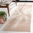thumbnail image 2 of SAFAVIEH Revive Lanford Abstract Polyester Runner Rug, Pink/Ivory, 2'3" x 8', 2 of 7