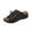Black, variant on Womens Wedge Mules Sandals Bowknot Hollow Out Fashion Slippers Comfort Summer Beach Shoes