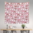 thumbnail image 2 of Yiaed Kawaii Pig Print Tapestry for Bedroom,Tapestry Wall Tapestries, Tapestry Aesthetic for Living Room Dorm Room 51" X 60", 2 of 6