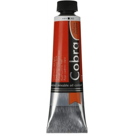 UPC: 8712079312213 | Cobra Water Mixable Oil Colour 40ml Cadmium Red Light