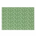 thumbnail image 1 of Banana Leaf Cutting Board, Vivid Green Tropical Leaves Botany Ecology and Paradise Nature Theme, Decorative Tempered Glass Cutting and Serving Board, Small Size, Green Pistachio Green, by Ambesonne, 1 of 1