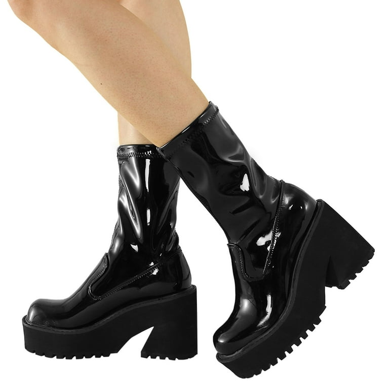 Street Casual Female Boots Short Boots For Womens Platform Boots