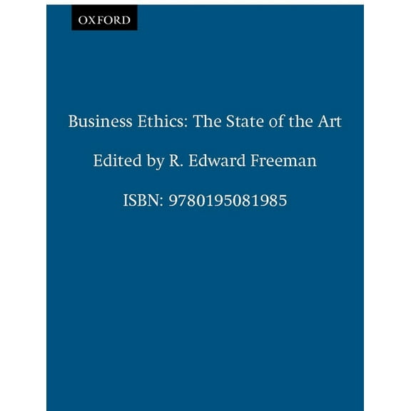 The ^Aruffin Business Ethics Business Ethics: The State of the Art, (Paperback)