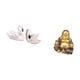 thumbnail image 5 of Figuras De Resina De Buda Cisne, Adorno Feng Shui, Estatua De Pareja Sonriente Con Pájaros, Ideal Para Mesa, Aniversario, Fiesta, Hogar, Dormitorio, Oficina, Sala De Estar O Navidad., 5 of 8