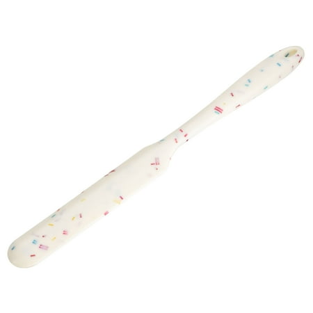

Uxcell Silicone Spatula 10” Heat-resistant Scraper for Cooking Mixing White