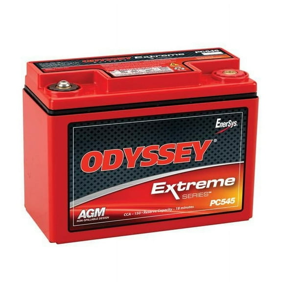 Odyssey Battery ODS-AGM15LMJ Extreme Series Metal Jacket; internal threaded brass terminals with M6 SS bolts