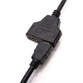 thumbnail image 2 of QJUHUNG Xameyia HDMI Splitter Adapter Cable Male To Dual Female 1 In 2 Out HDMI Splitter for Dual Monitors, 2 of 5