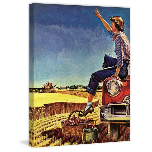 Marmont Hill "Picnic-Ready" Painting Print on Canvas