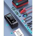 thumbnail image 3 of Soulor 5000A Jump Starter with Air Compressor,Portable 12V Jump Box with 160PSI Tire Inflator, Jumper Cables and LED Light, 3 of 8