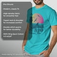 thumbnail image 6 of Men's Jaws Amity Island Tourist Welcome  Graphic T-Shirt, 6 of 8