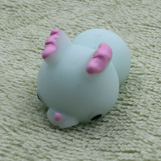 Novedad pegamento suave juguetes creativos animal pequeño linda mascota foca Jun pequeño tuanzi persona entera ventilación descompresión pellizco música