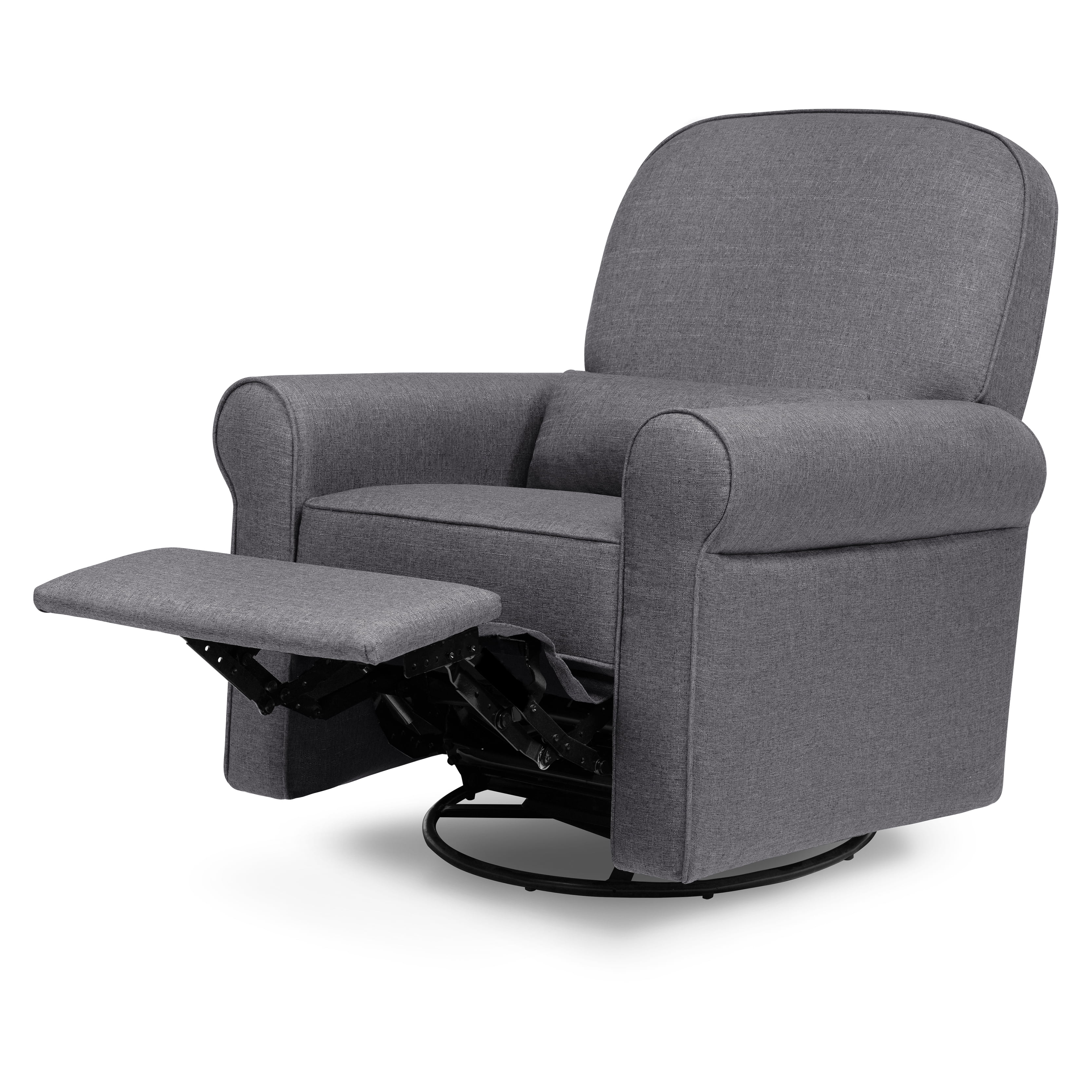 DaVinci Ruby Recliner and Glider in Shadow Grey