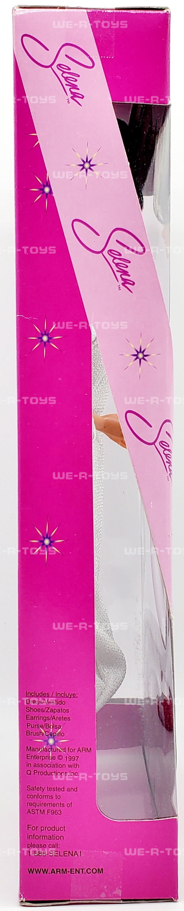 Selena Quintanilla Perez The Original Doll White Silver Dress ARM 1997