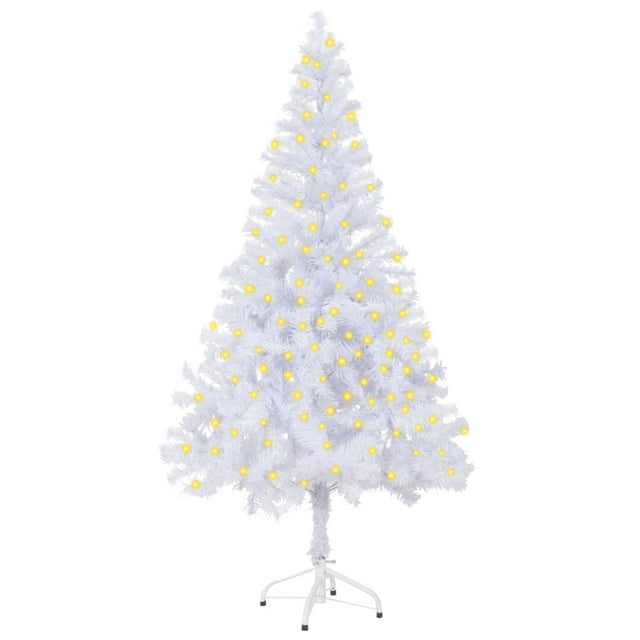 vidaXL Artificial Pre-lit Christmas Tree with Stand 150 cm 380 Branches
