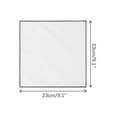 thumbnail image 2 of INSPIRE CHIC Men's Pocket Square Cotton Handkerchiefs for Suits Jacket Black One Size, 2 of 4