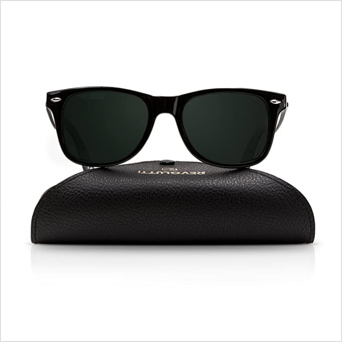 Polarized Sunglasses for Men and Women UV400 Polarized Sunglasses with Maintenance Set by REVOLUTTI