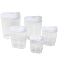 thumbnail image 4 of Store and Pour Clear Food Containers - Set of 5, 4 of 6