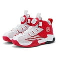 thumbnail image 4 of Hicooer JOINFUN Boys High Top Sneakers Basketball Shoes Breathable Lightweight Running Shoes for Kids Fashion School Shoes Little Kids/Big Kids, 4 of 7