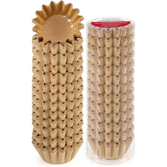 Caperci Heavy-Duty Natural Cupcake Liners - 200 Count Grease-Resistant Baking Cups, Odorless, No Pan Needed, Easy Release(Natural)