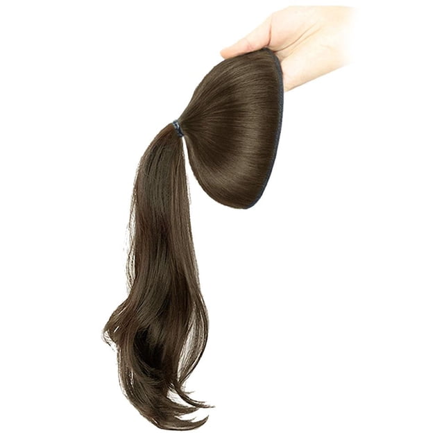 CAIROYAR Bolsa para el pelo con forma de bola para peluca, herramienta mágica para el pelo perezoso, lote de lazos para el pelo esponjosos H1