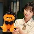 thumbnail image 6 of PATLOLLAV Cats Sleeping Holding Doll,Plush Orange Cat Stuffed Animals Soft Plush Orange Cat Toys with Witch Hat and Cloak Cat Plush Toys Gifts for Kids Party Decoration, 6 of 6