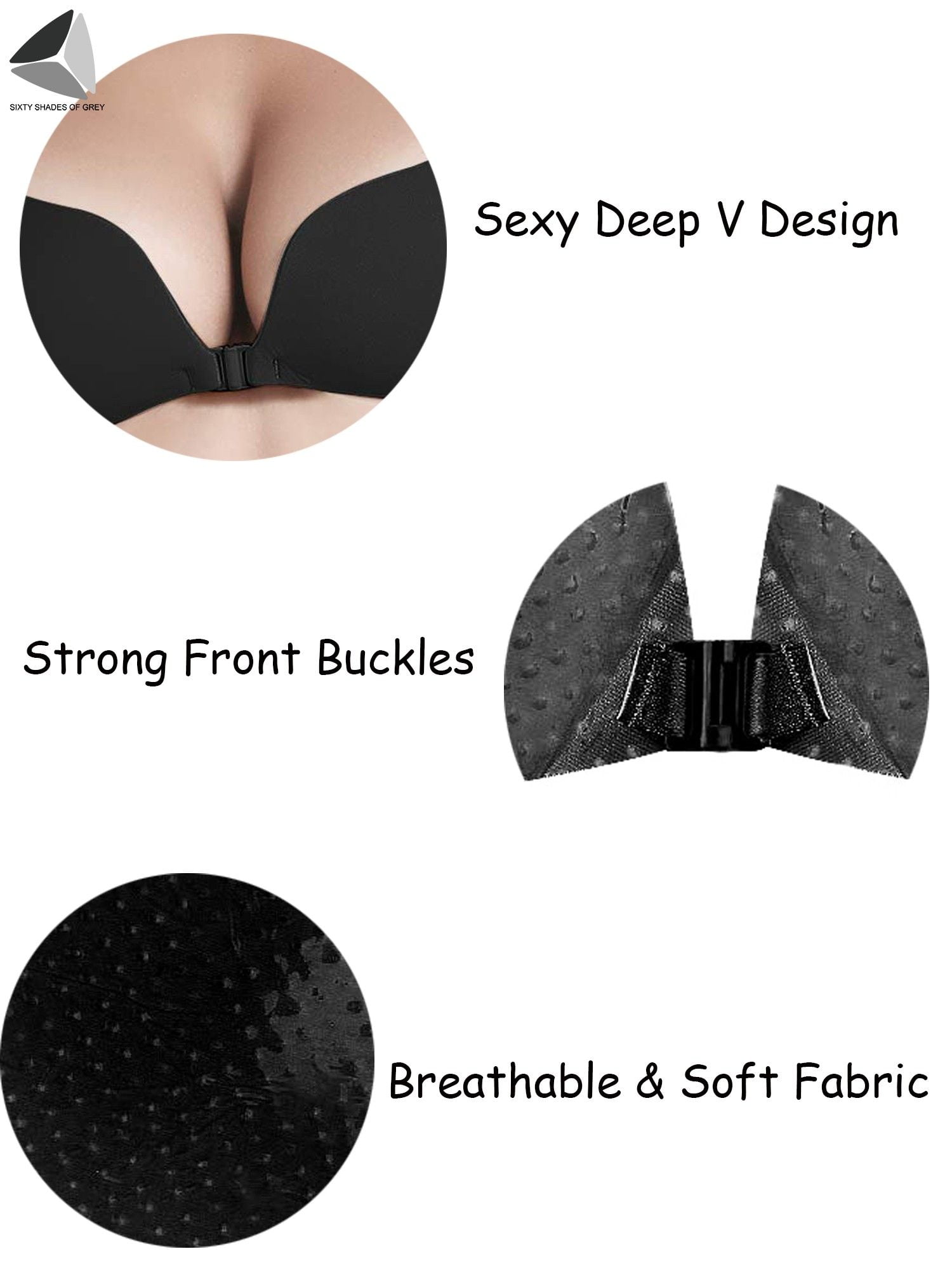 Women Invisible Bras Butterfly Wing Silicone Sexy Bra Adhesive Bras  Strapless Backless Self Bras Shell Push Up Bra LDH198 From Fashion_god,  $3.71