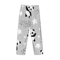 thumbnail image 5 of Disketp Pandasbetween Clouds And Stars Men'S Pajama Pants - Ultra Soft Fleece Sleep And Lounge Pants (Size: S-Xxl), 5 of 9