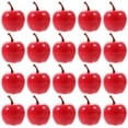 thumbnail image 1 of 20 Pcs Modèle de Mini Pommes de Simulation Ornement Modèle de Pommes Réalistes Modèle de Fruit Ornement, 1 of 8