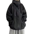 thumbnail image 4 of Sudadera de Harajuku japonés para hombre, Sudadera con capucha de gran tamaño, abrigo largo, prendas de vestir góticas de Hip Hop, ropa de calle, abrigo, Tops, ropa, 4 of 4