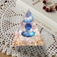 thumbnail image 1 of Orgonite Pyramid Amethyst Expel Evil Force Gather Fortune Jewelry Gift Gem Stone, 1 of 8