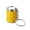 Yellow, variant on Small Storage Keychain, Cute Lipstick Shaped Tiny Ornament Case, Lightweight Portable Keyring Container, Practical Daily Accessory for Storing Earplugs, Tiny Jewelry & Small Ornaments (Pink)