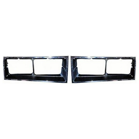 Right Passenger Side Headlight Bezel - Compatible with 1984 - 1986 Oldsmobile Cutlass Supreme 1985
