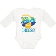 thumbnail image 3 of Inktastic Dream About Cheese Boys or Girls Long Sleeve Baby Bodysuit, 3 of 5