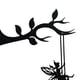 thumbnail image 3 of Mariposa  Estatua coración Artesanía Árbol Negro Estacas S Gloria Estatua de silueta de hada, 3 of 8