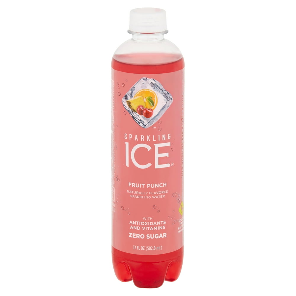Sparkling Ice Fruit Punch Sparkling Water, 17 fl oz