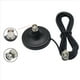 thumbnail image 2 of 4X Antena BNC Macho y Hembra con Base Magnética Fuerte, Cable de Extensión de 3 Metros para Micrófono Inalámbrico Q9 RG174, 2 of 5